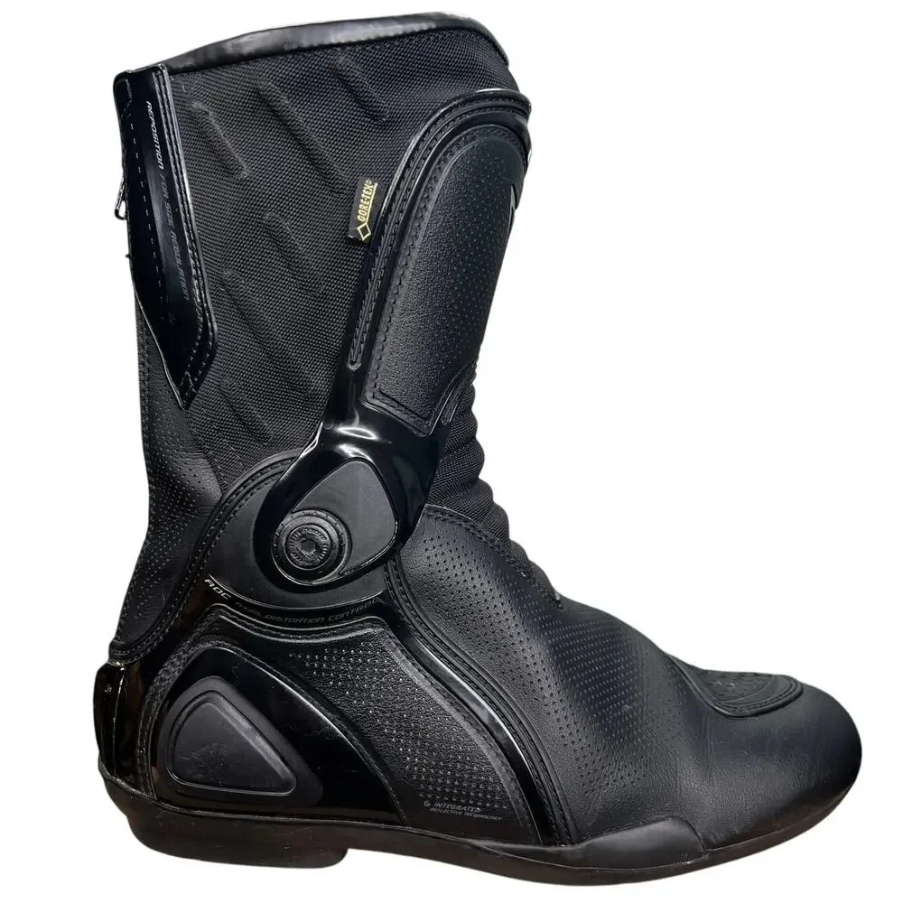 Dainese Men’s TRQ-Tour Gore-Tex Black Moto Riding Boot Size US 13